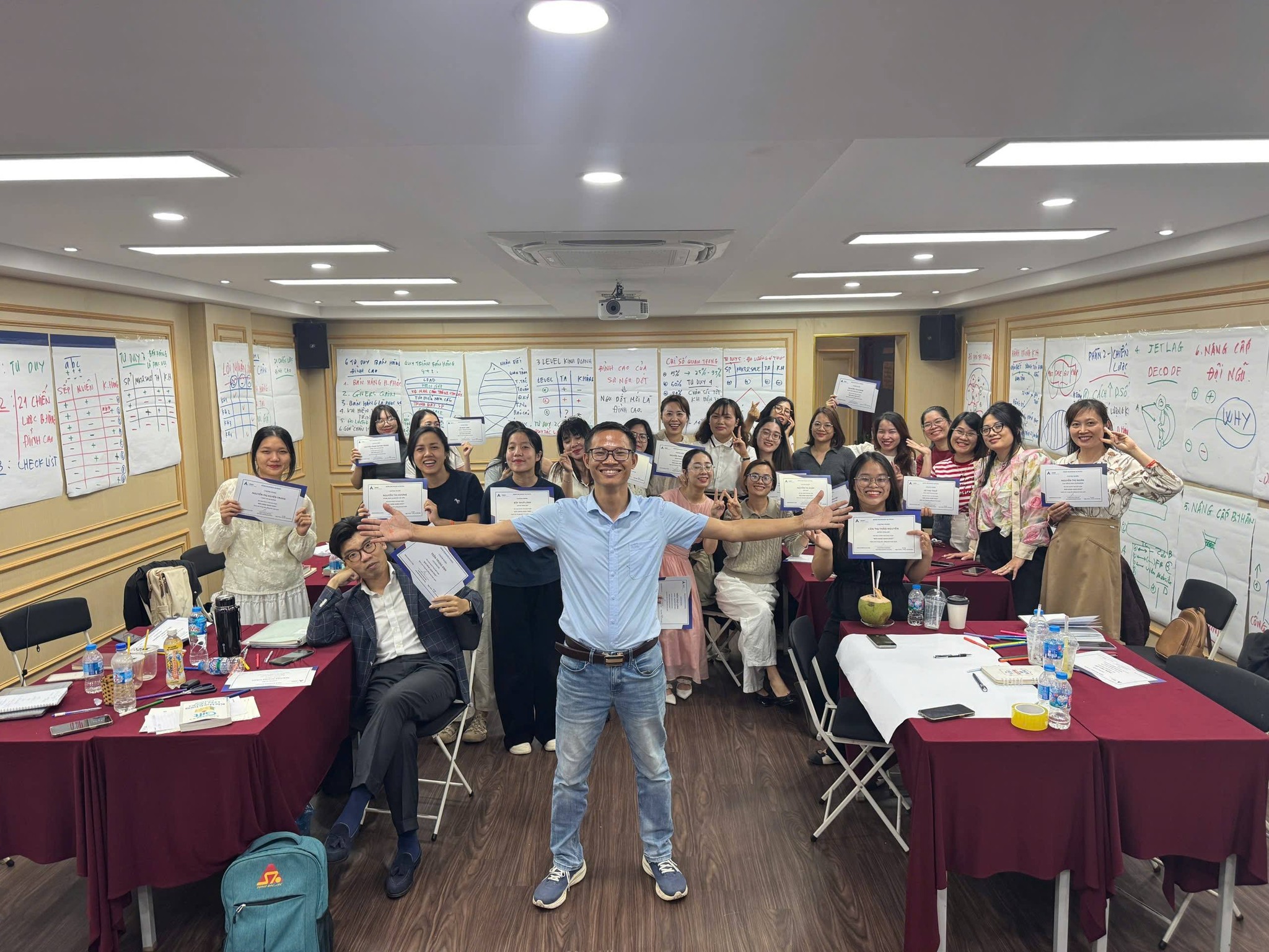 Học viên Trại Huấn Luyện Tuyển Sinh Hạnh Phúc